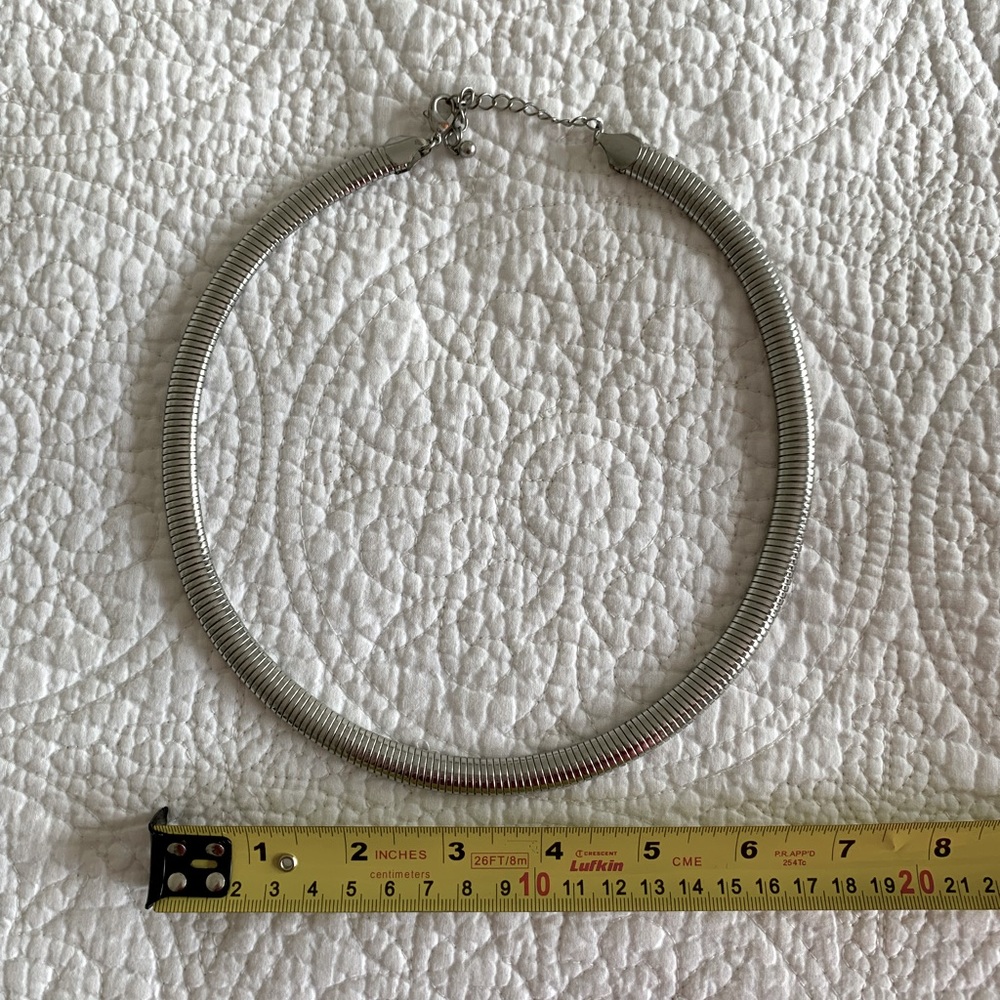 Aldo Statement Silver Necklace